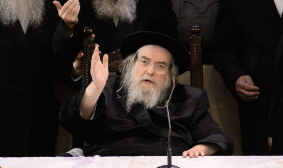 המתווה קרס: האדמו"ר מבעלז שהורה לחסידיו "אל תגיעו" | צילום: שוקי לרר