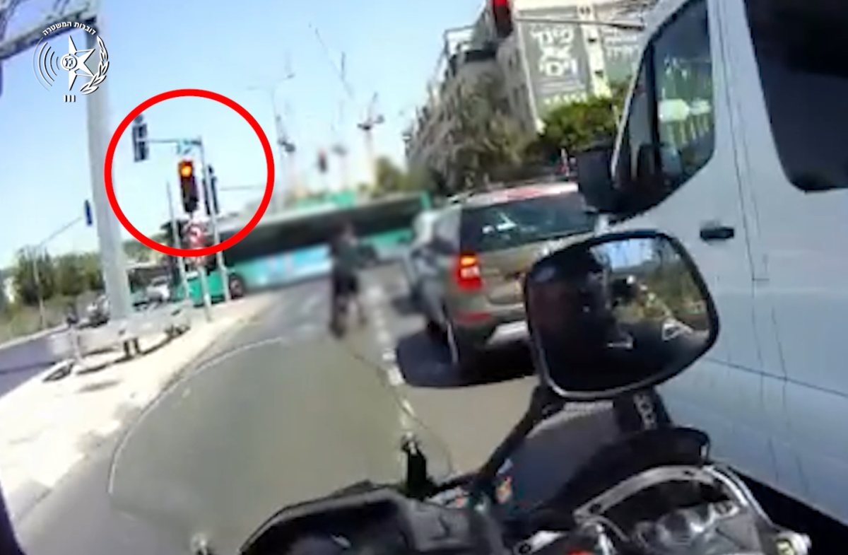 בריחה פרועה | דוברות המשטרה