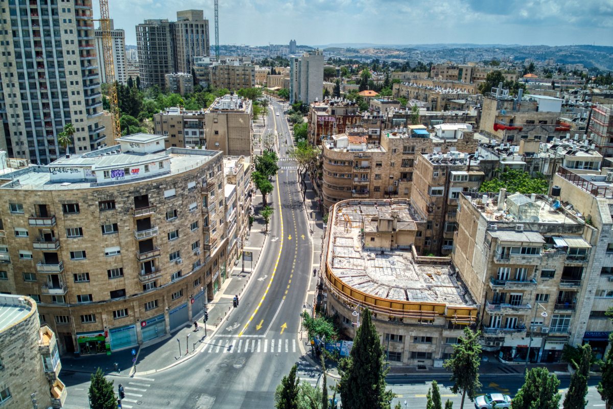 רחוב המלך ג'ורג' בירושלים | צילום: חגי אגמון-שניר