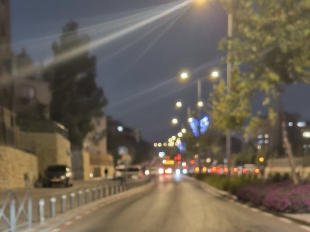 זירת התאונה בנווה יעקב | צילום: ירושלים החרדית