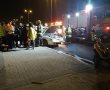 תאונה כביש 4 צומת עד הלום 