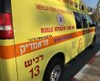 רוכב אופניים חשמליים נפצע בתאונה בשדרות בני ברית