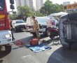 תאונה על רגר. חולץ פצוע בינוני
