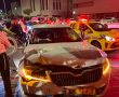 ערב של תאונות ברובע ז' וברובע ג': ילד נפגע על מעבר חציה; נהג איבד שליטה ונכנס בקיר