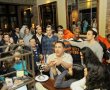 השף חיים כהן אירח את שחקני הכדורסל וכדוריד של מכבי ראשון
