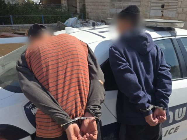 שני המסתננים שנתפסו | דוברות המשטרה