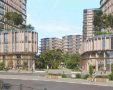 הדמיית הפרויקט במתחם חסדא (הדמיה: יסקי מור סיון אדריכלים)