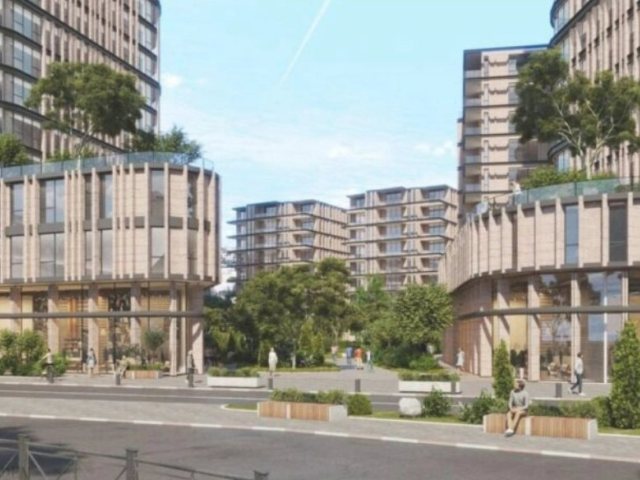 הדמיית הפרויקט במתחם חסדא (הדמיה: יסקי מור סיון אדריכלים)