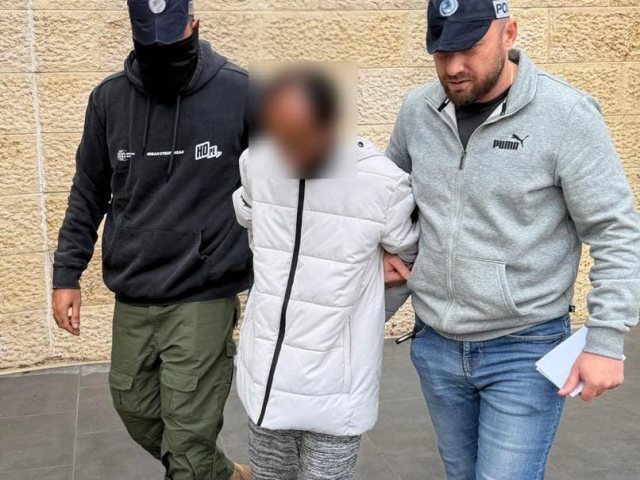 הרוצח נתפס על ידי המשטרה | דוברות המשטרה