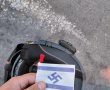 "נאצים": נטורי קרתא הניפו בגאון דגלי ישראל עם צלב קרס
