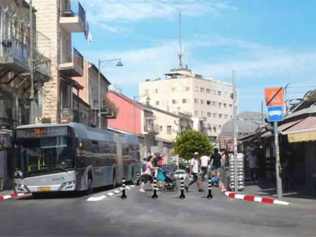 מדרחוב אגריפס (הדמיה: איקן מס מדיה)