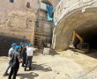 "פריצת דרך": נפרצה המנהרה למעלית הכותל בפרויקט ההנגשה הענק