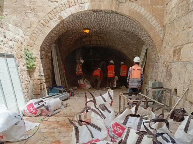 העבודות בכותל הקטן | שימוש לפי סעיף 27א