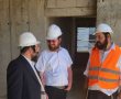 חבר המועצה סייר בחיידר ה'כלל חסידי' ההולך ונבנה: ממה הוא התרשם?