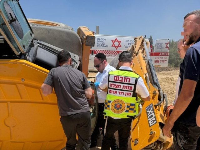 זירת ההתהפכות | צוות הצלה