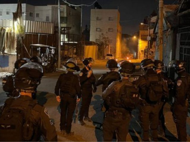 פעילות מג"ב בעיסאוויה. צילום ארכיון: דוברות המשטרה