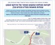 לקראת השלמת המקטע לצפון של פרויקט הענק: עבודות מואצות בנת”צ בכביש בגין