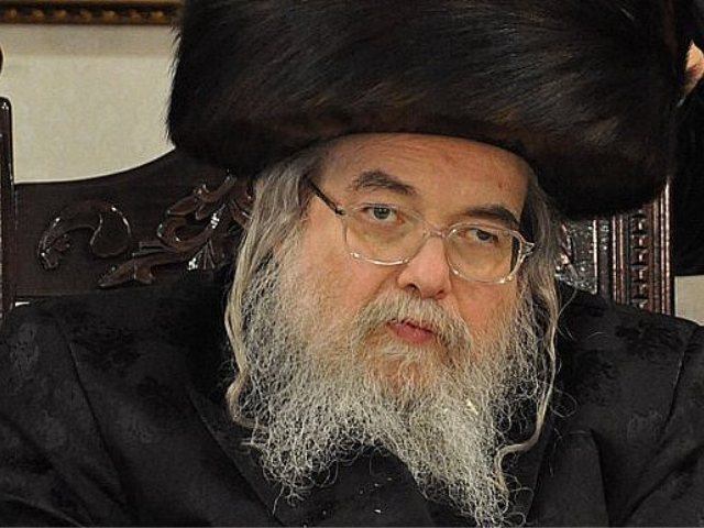 האדמו"ר מבעלזא (צילום: אנשיל בעק)