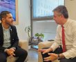 ראש העיר רועי גבאי נפגש עם שר האנרגיה והתשתיות