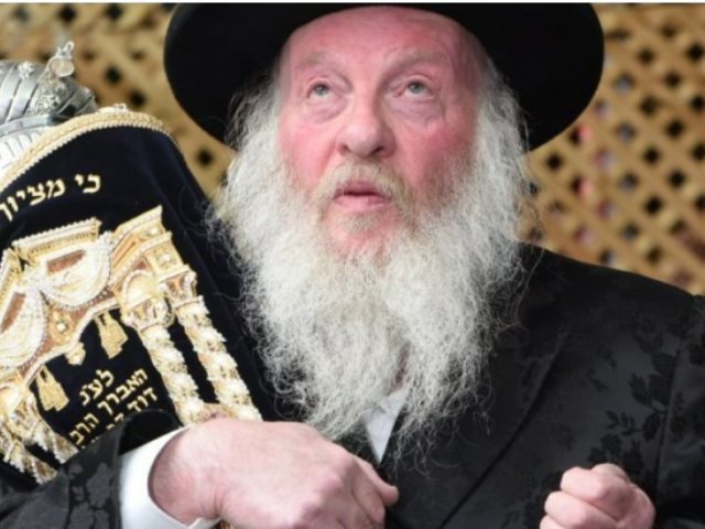 האדמור מלעלוב | צילום: משה גולדשטיין