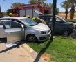 דיווח - תאונת דרכים בין שני כלי רכב בצומת מיתר