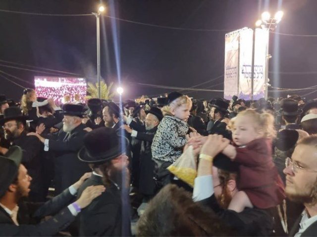 ל"ג בעומר במירון. צילום: חזקי ברוך
