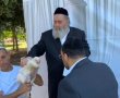 ערב יום הדין: האדמו"ר הגר"י אבוחצירא בירך את הרב אמסילי על פעולותיו הברוכות