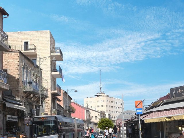 שוק מחנה יהודה בירושלים. צילום: באדיבות המצלם