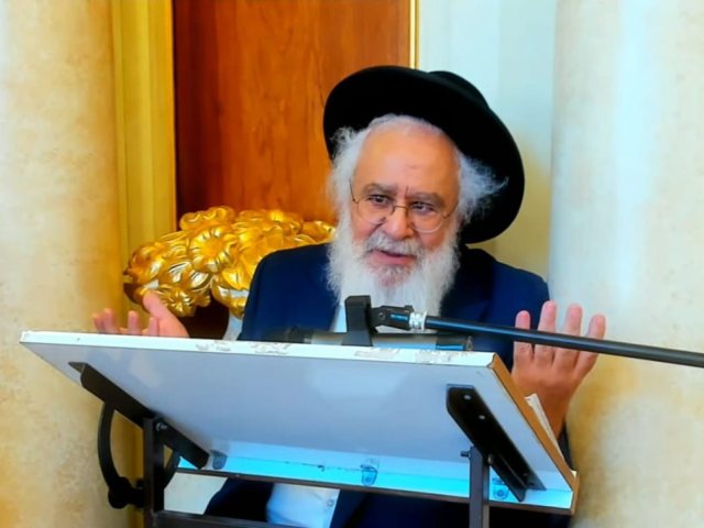 הרב שריקי בתשעה באב. א' מיכאלי