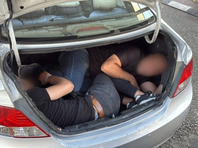 מקופלים בתא המטען | דוברות המשטרה