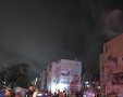זירת הפגיעה בערד | כבאות והצלה 