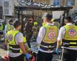 זירת האסון. דוברות מד"א