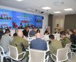 ראשי רשויות העוטף קיימו פגישת עבודה עם שר הביטחון בשדות נגב