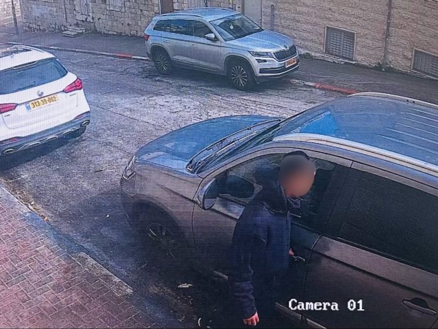 הגנב שנתפס על חם | דוברות המשטרה