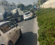 תיעוד: משאית פורקת בטון באתר בנייה ומה עם שאר הנהגים בכביש?