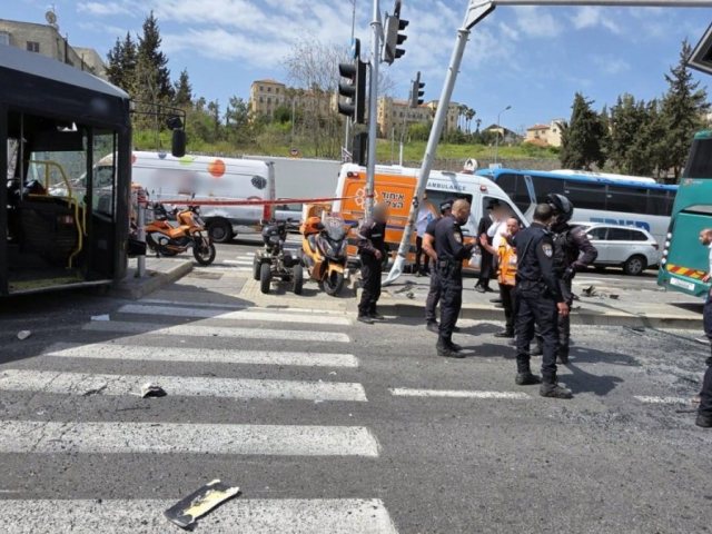 זירת התאונה | צילום: איחוד הצלה
