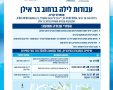 מפת החסימות בר אילן