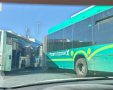 האוטובוסים בפקק | צילום: י.ב. / ירושלים החרדית