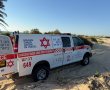 גבר ואישה נפגעו בתאונה מטרקטורון בחוף ניצנים 
