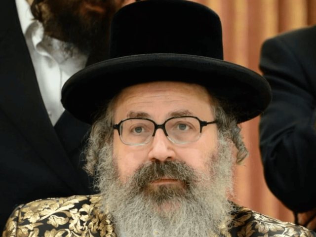 האדמו"ר מוויז'ניץ לונדון. צילום: שוקי לרר