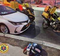 התמוטט במונית | צוות הצלה