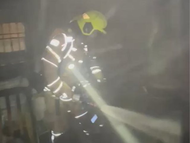 	 השריפה ברמות. צילום: דוברות כבאות והצלה