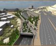 החלו העבודות להארכת כביש בגין לכיוון דרום
