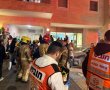 צפו בלהבות הענק: ילד בן 10 חולץ במצב אנוש מדירה בוערת ברמות