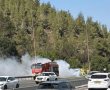 שילוב מסוכן במיוחד: כשהרכב מונע בגז ועולה באש | צפו
