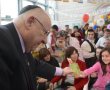 נשיא המדינה חוגג פורים 