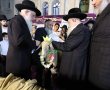 בחצר האדמו"ר רבי רפאל אבוחצירא: מעמד מרומם של פדיון פטר חמור 