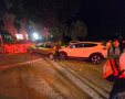 אחת התאונות בסיבוב המסוכן | מינהל קהילתי הר נוף