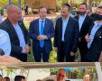 נשיא המדינה בפרח ישראל