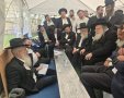 הגר"ש אלתר בניחום האבלים | צילום: ברוך יערי